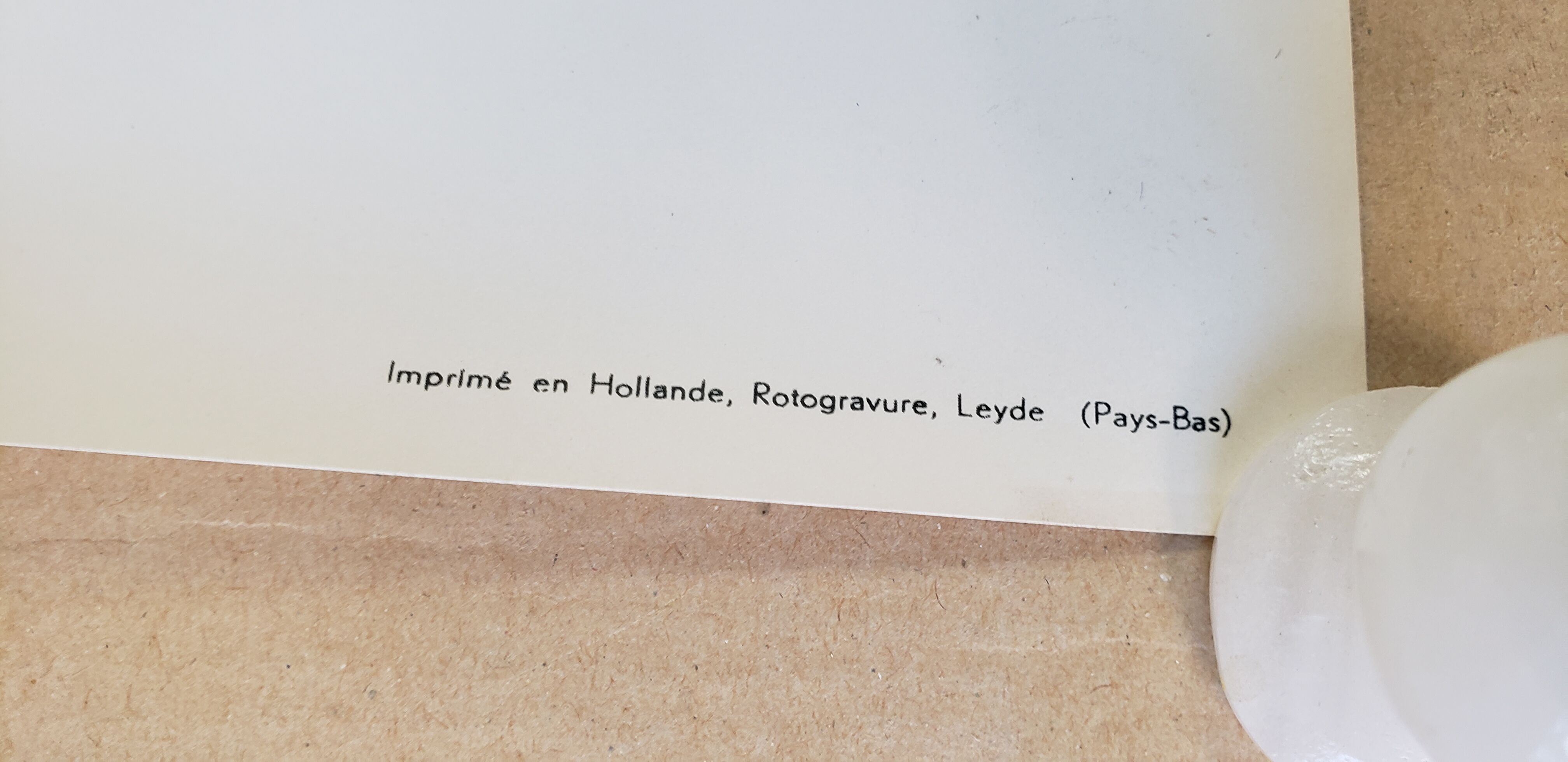 Vintage 50s tourism poster amsterdam