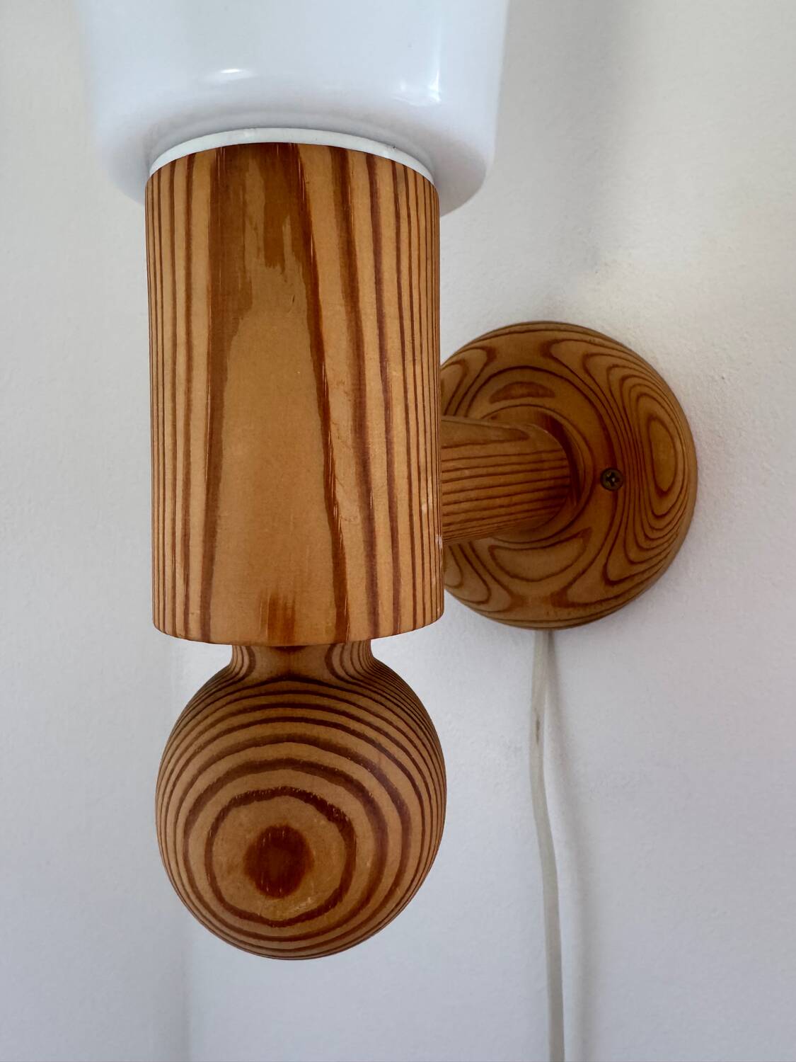 Vintage 1960s  Uno Kristiansson For Luxens Sweden Wall Lamp