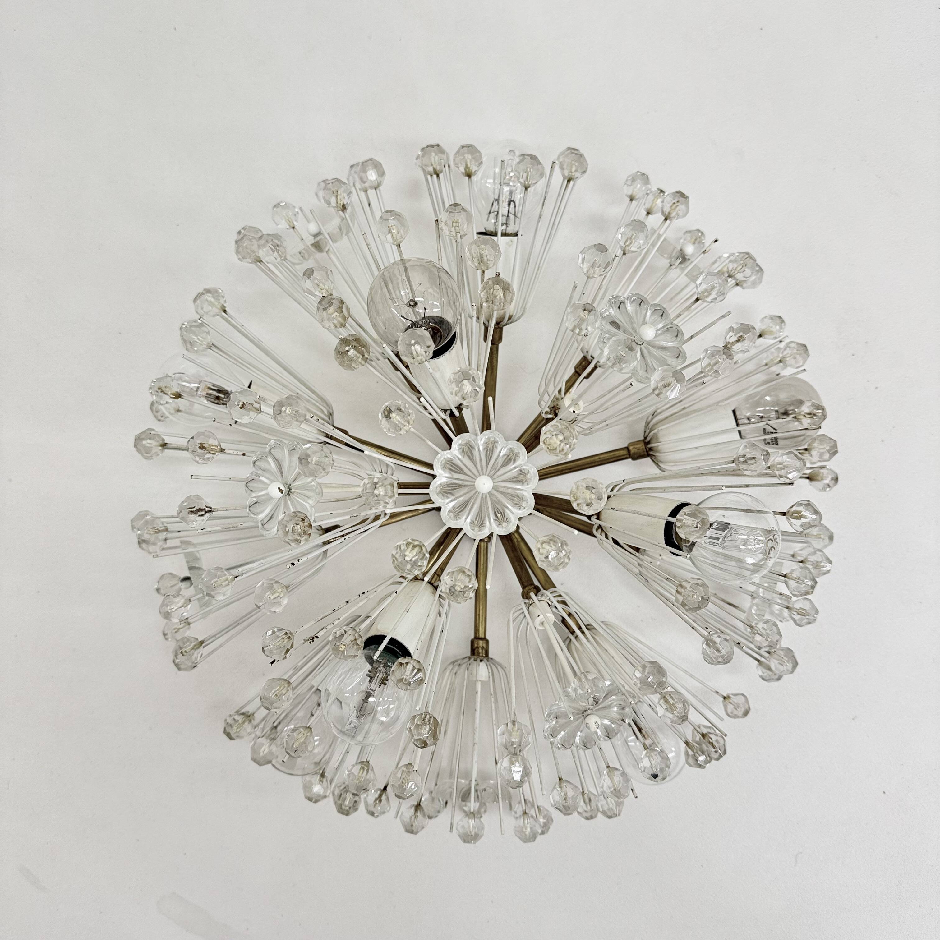 Snowball Ceiling Lamp by Emil Stejnar for Rupert Nikoll, 1950s
