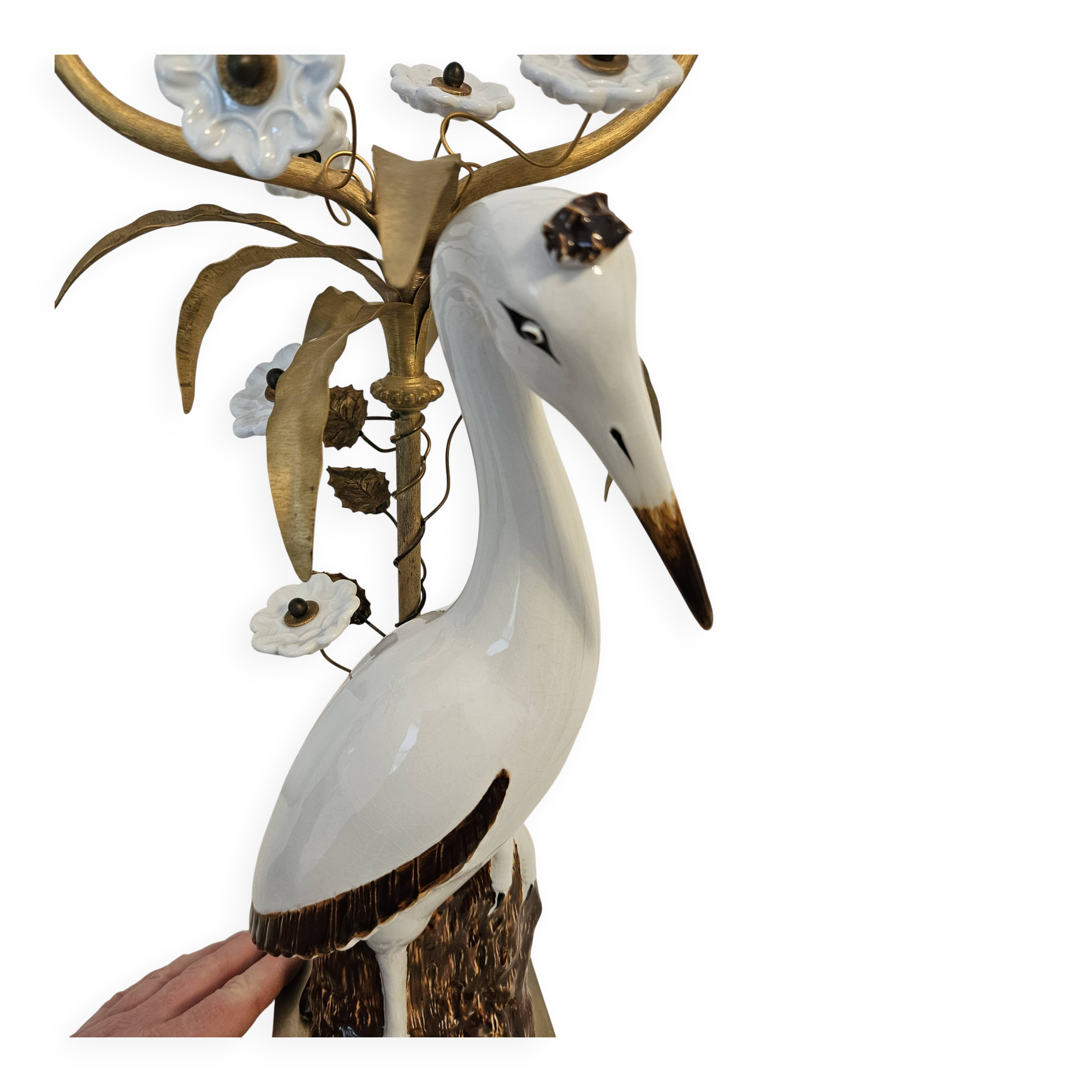 Lamps/vintage, a pair of unique mangani lamps, italy, 1960s/1970s.