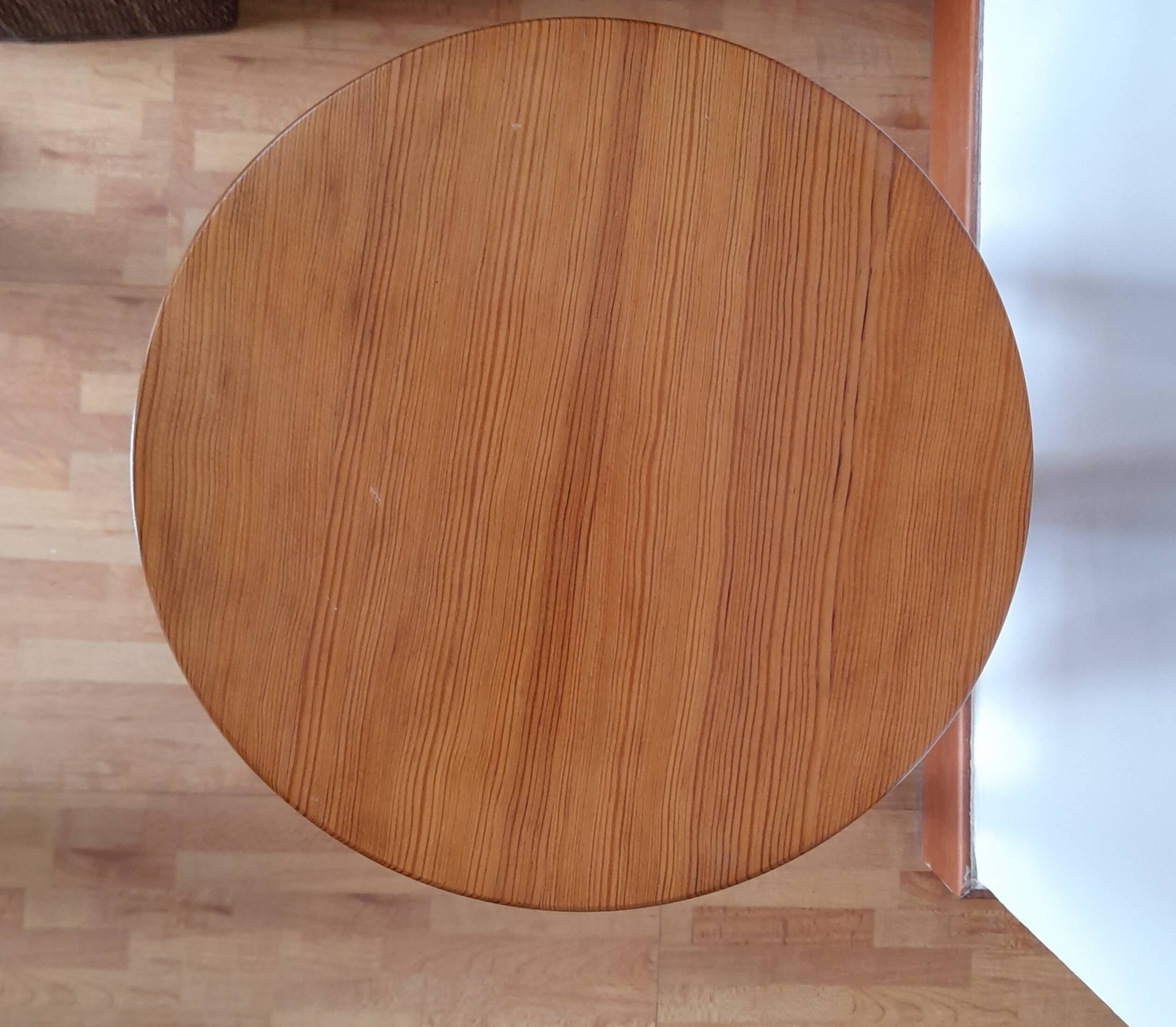 Vintage wooden bar stool