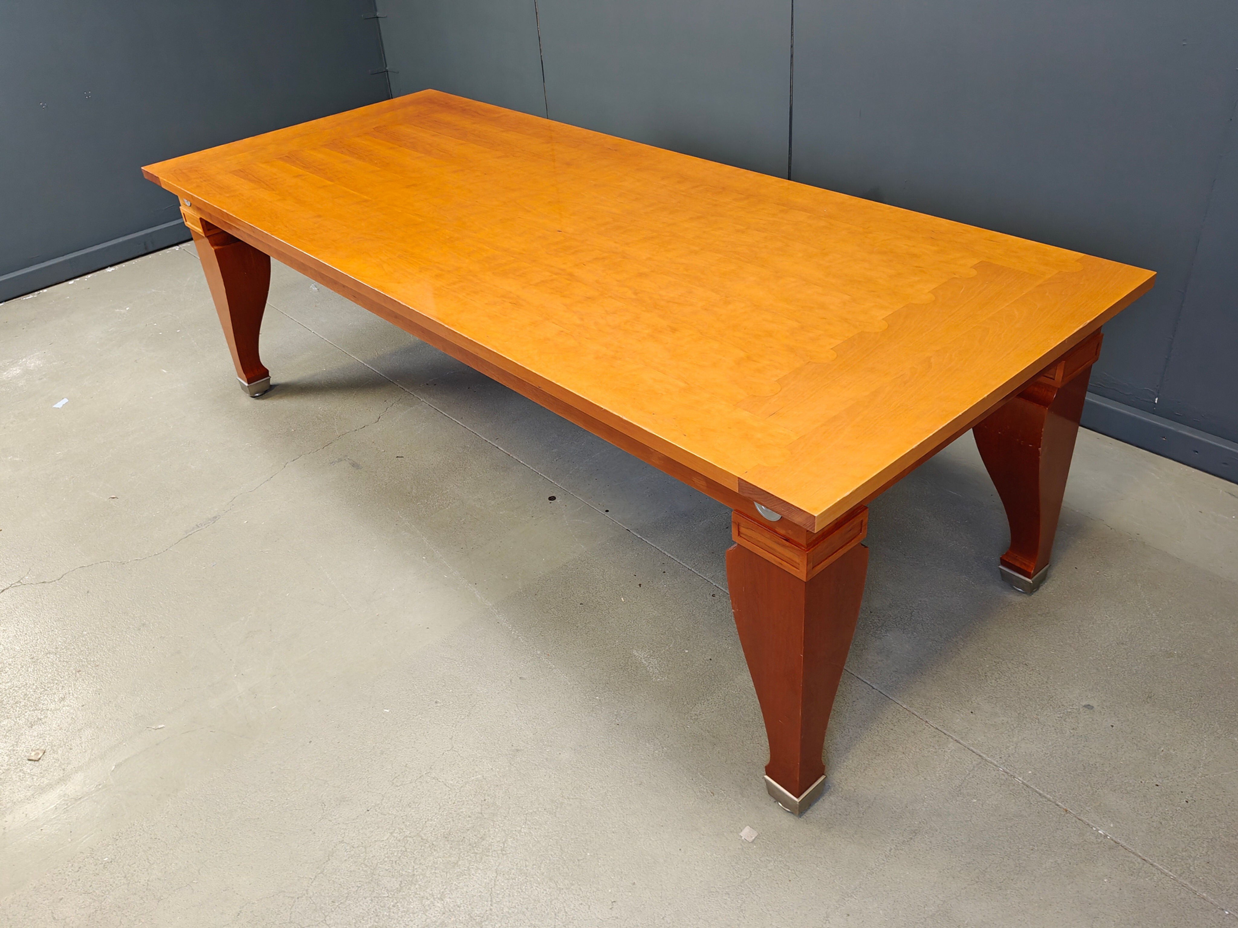 Mensa Magna dining table by Leon Krier for Giorgetti, 1990s