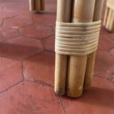 Rattan coffee table