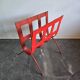 70s Metal Stand for Newspaper, Towel or Wood