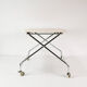 Auxiliary table on wheels, Germany, 1960s