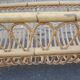 Rattan and bamboo child bed