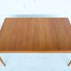 Table à repas teck Henri Walter Klein 1966 Bramin éditeur