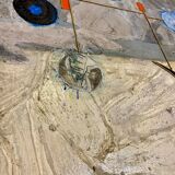 Modern sculpture table