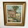 Large framed canvas of a sunny house