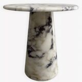 Viola Calacata Marble Side Table