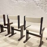 Set of 4 Danish Modern Dining Chairs by Poul H. Poulsen for Gangso Møbler,