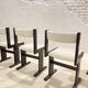 Set of 4 Danish Modern Dining Chairs by Poul H. Poulsen for Gangso Møbler,