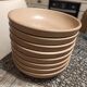 Hollow stoneware plates