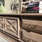 Large sideboard, TV stand, bench.