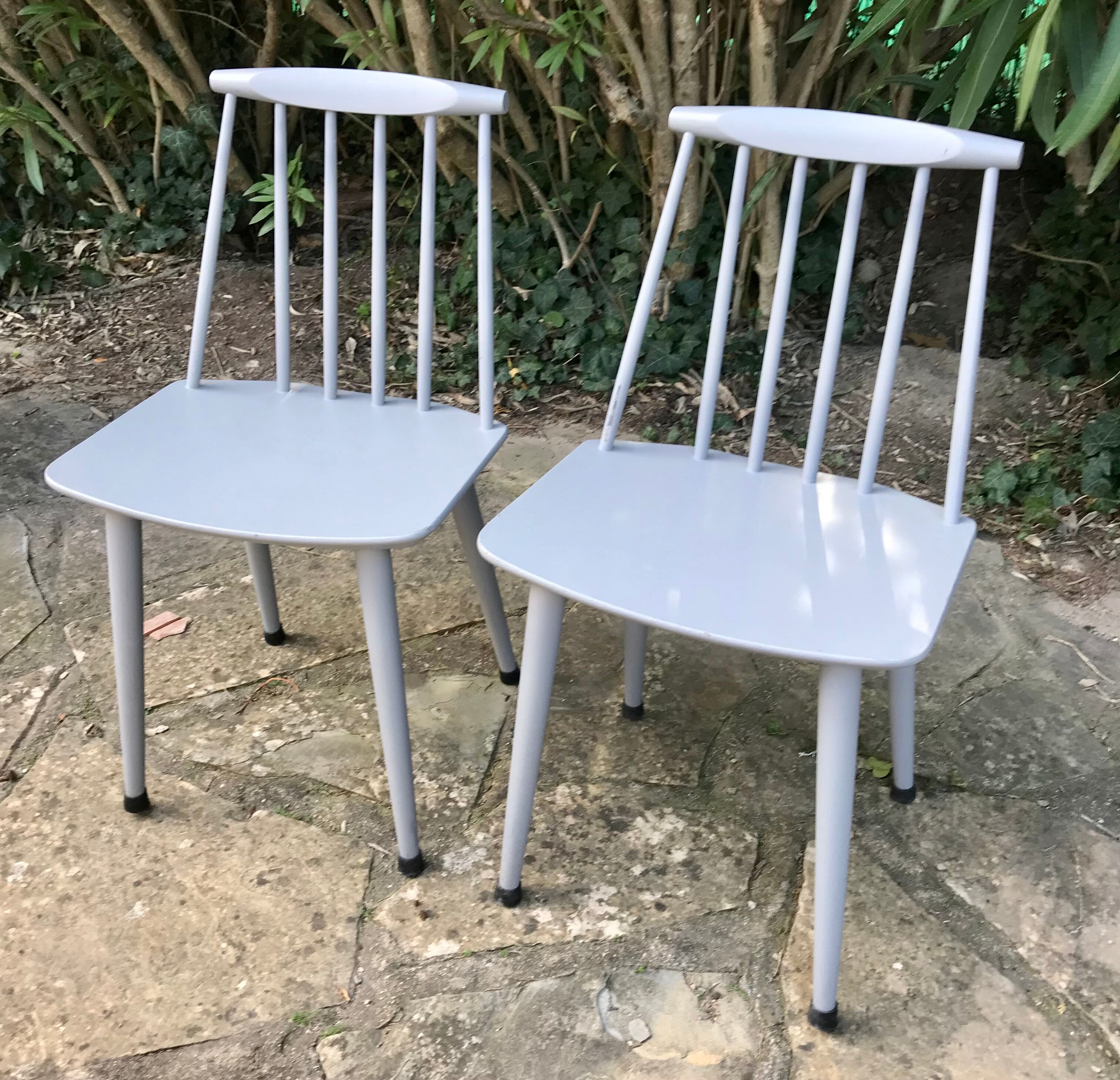 Set of 4 Scandinavian chairs Mobler 70s