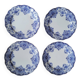 La Redoute x Selency lot de 4 assiettes Dordrecht dessert