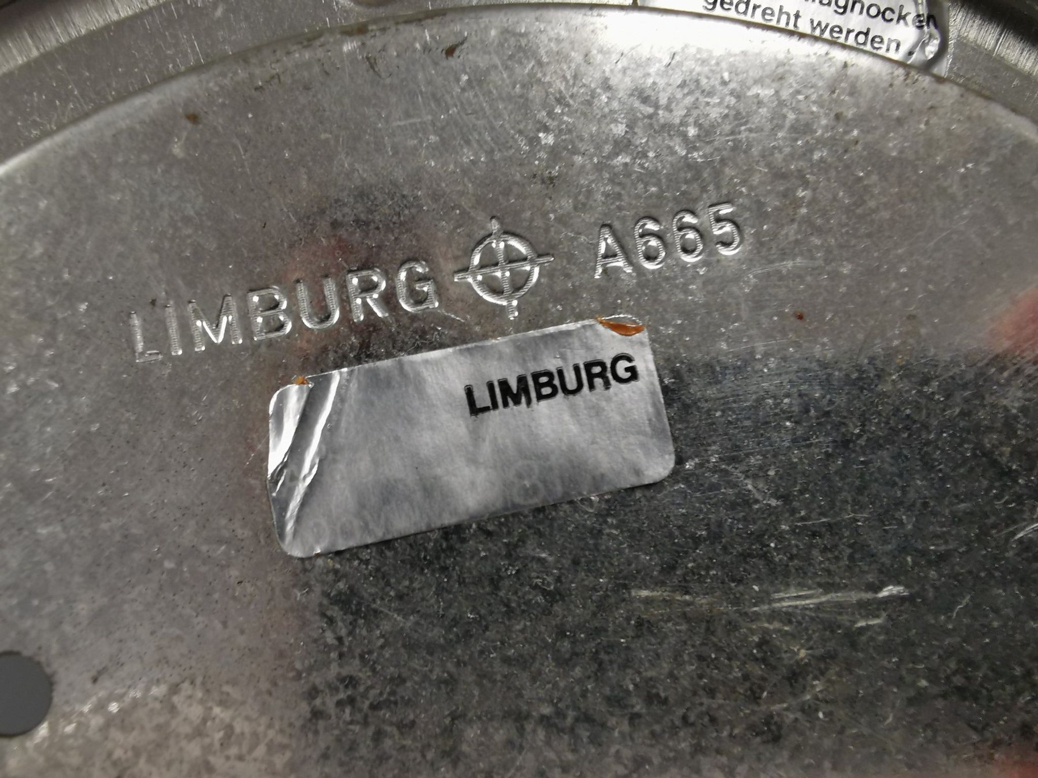 Large ceiling lamp, from German Limburg 1970-80s