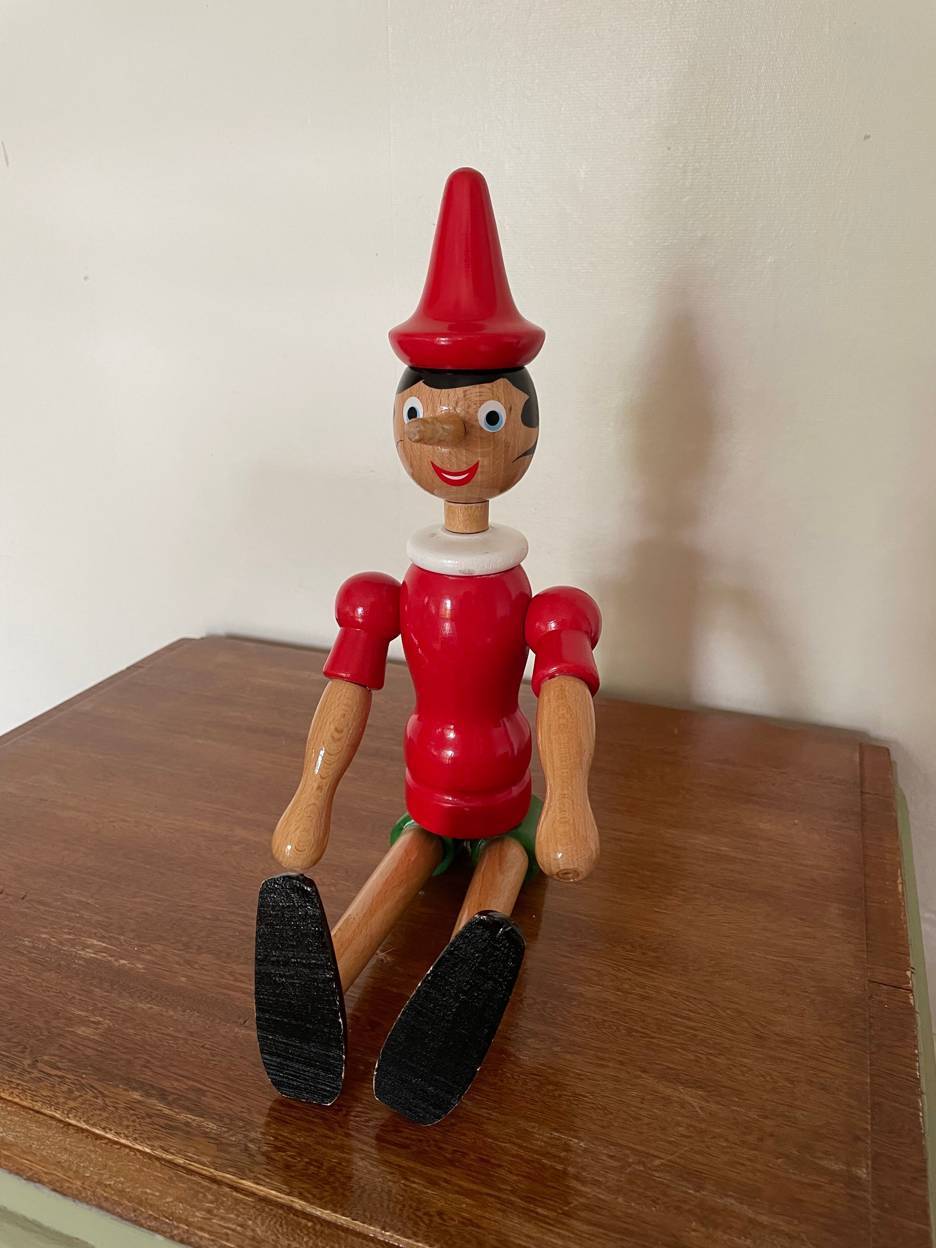 Articulated wooden Pinocchio H40