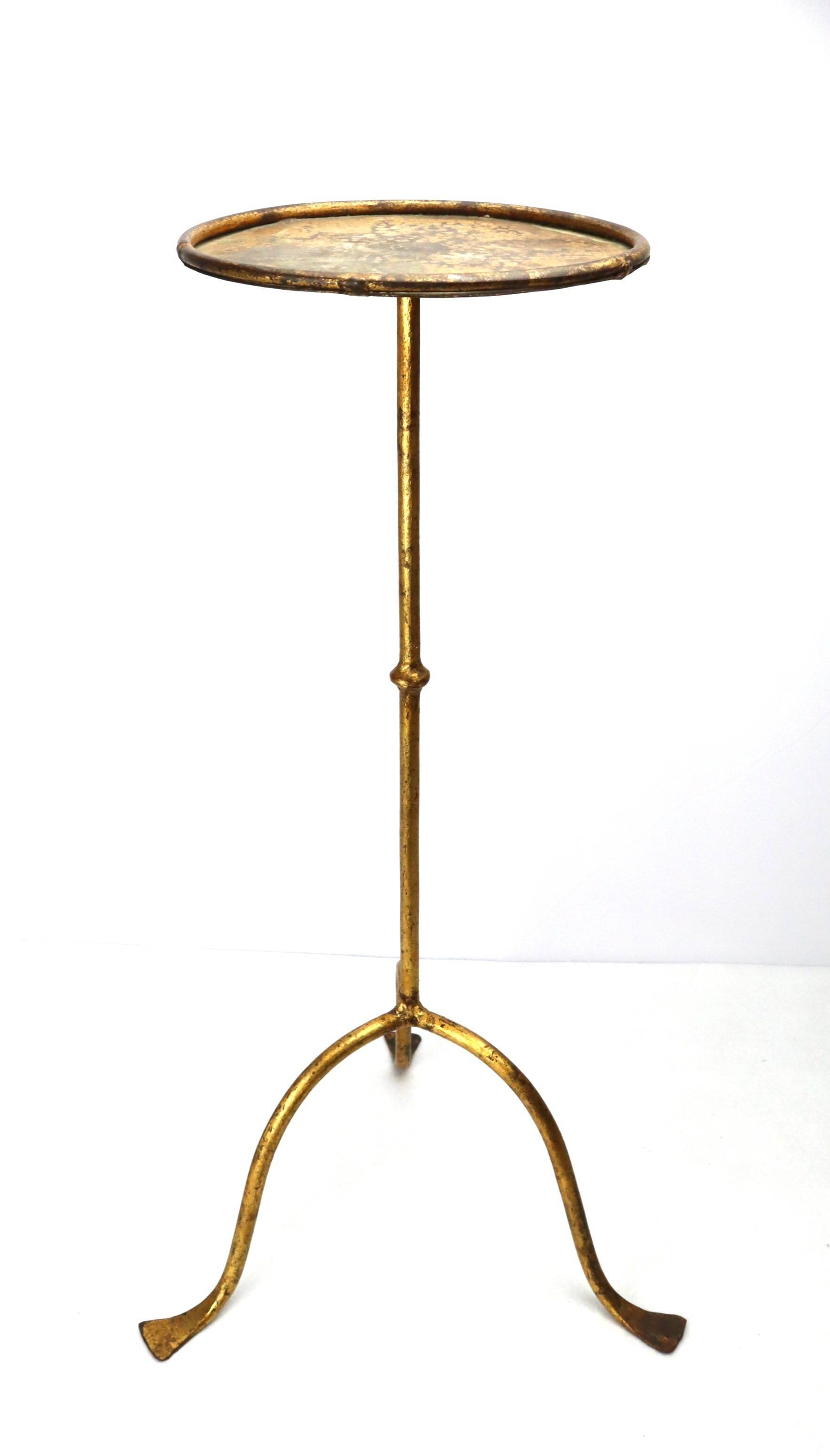 Golden metal Martini table 1950