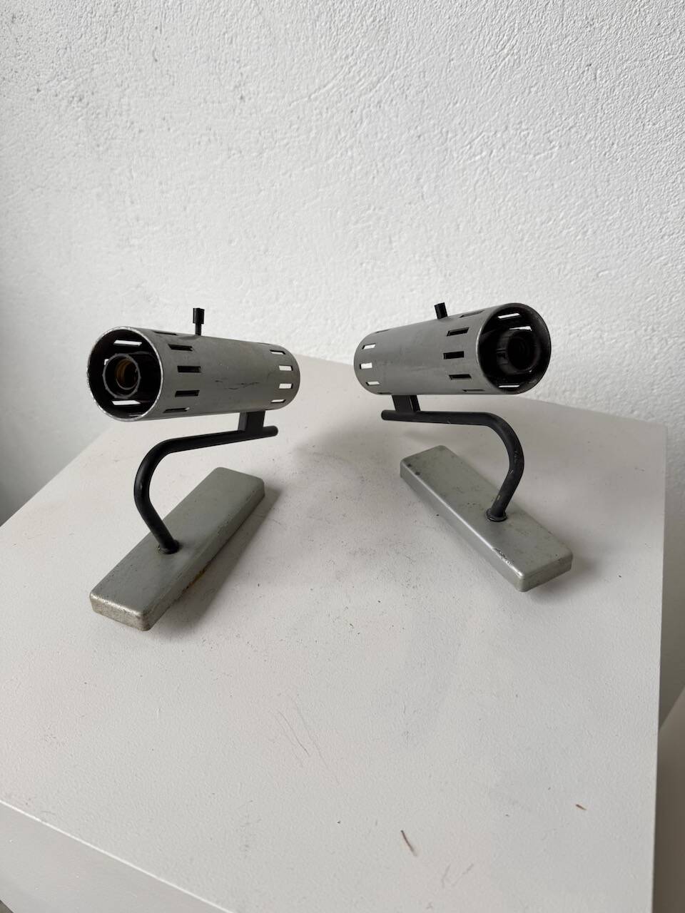 Pair of Alain Richard wall lights