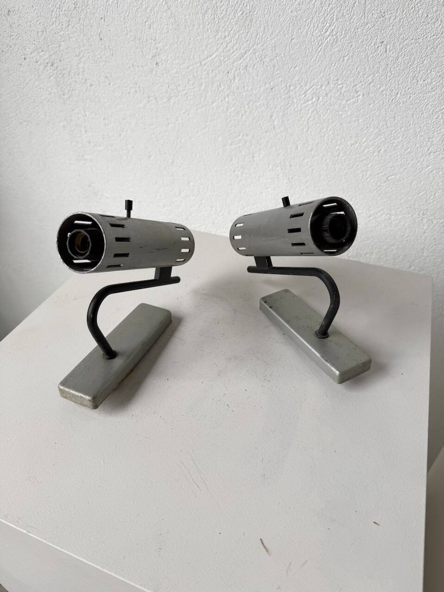 Pair of Alain Richard wall lights
