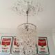 Angelo Mangiarotti Murano glass ceiling light model Giogali