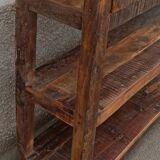 Old wooden console