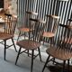 Series of 6 chairs of Bistro Baumann menuet style