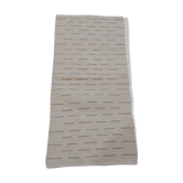 Traditional white and purple carpet 57x126cm