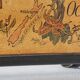 Jacques Liozu Magazine rack with silk screen printing 1950