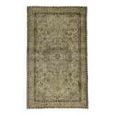 Turkish Anatolian Handmade Vintage Rug 253 cm x 151 cm