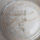 Old ironstone bowl from Digoin – Pink floral decoration – Vintage