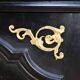 Sideboard of Blackened Oak Paneling, Regency style – Late 19th century