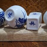 Set of 4 small Chinese vases