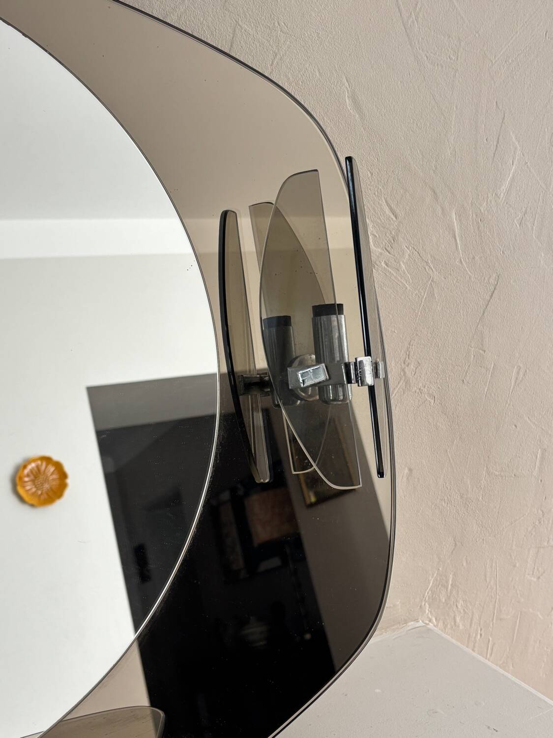 Smoked design light mirror 70