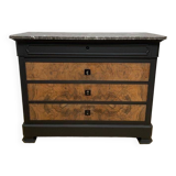 Old marbled chest of drawers restyled