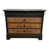 Old marbled chest of drawers restyled