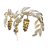 Vintage tulip wall lamp by Hans Kögl , 1970s