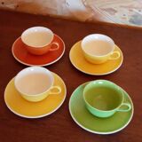 Four Salins cups from the 60s