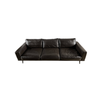 Canapé cuir marron 3 places - Anders Nøgaard / BoConcept