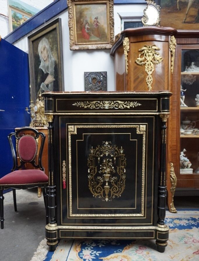 Cabinet Napoleon III blackened