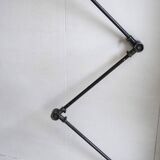 Industrial table lamp articulated 4 arms