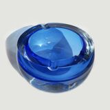 Large Cendrier en verre de Murano