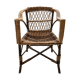 Popular rope, wicker and wood chair