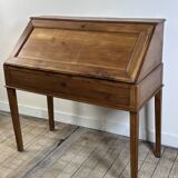 Cherrywood drop-leaf secretary from the late 19th century