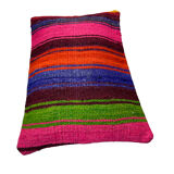 Vintage turkish kilim cushion cover 30x50cm