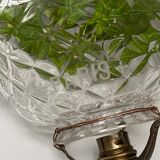 Antique glass suspension, Denayrouze lighting