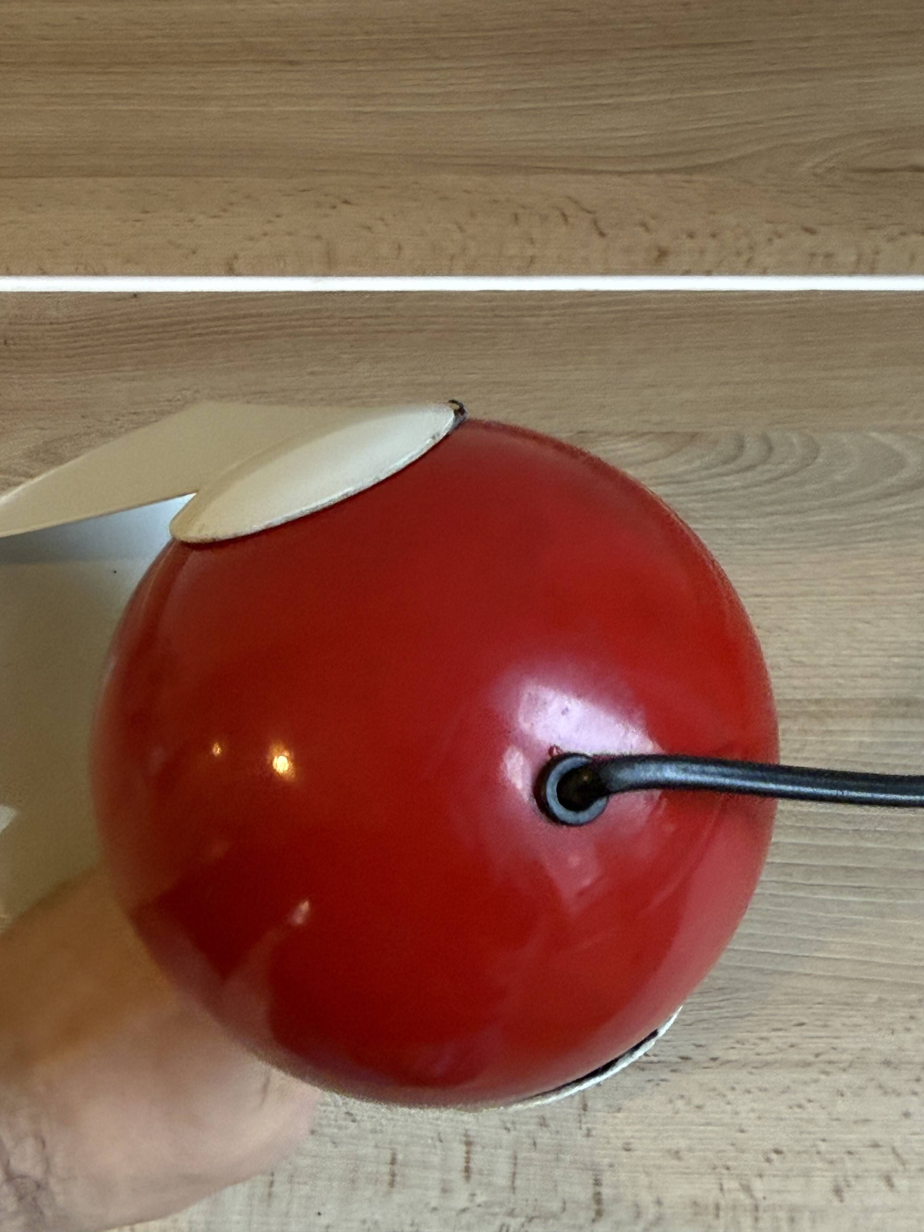 Pair of Vintage Desk Lamps eye ball "Polifemo" Space Age