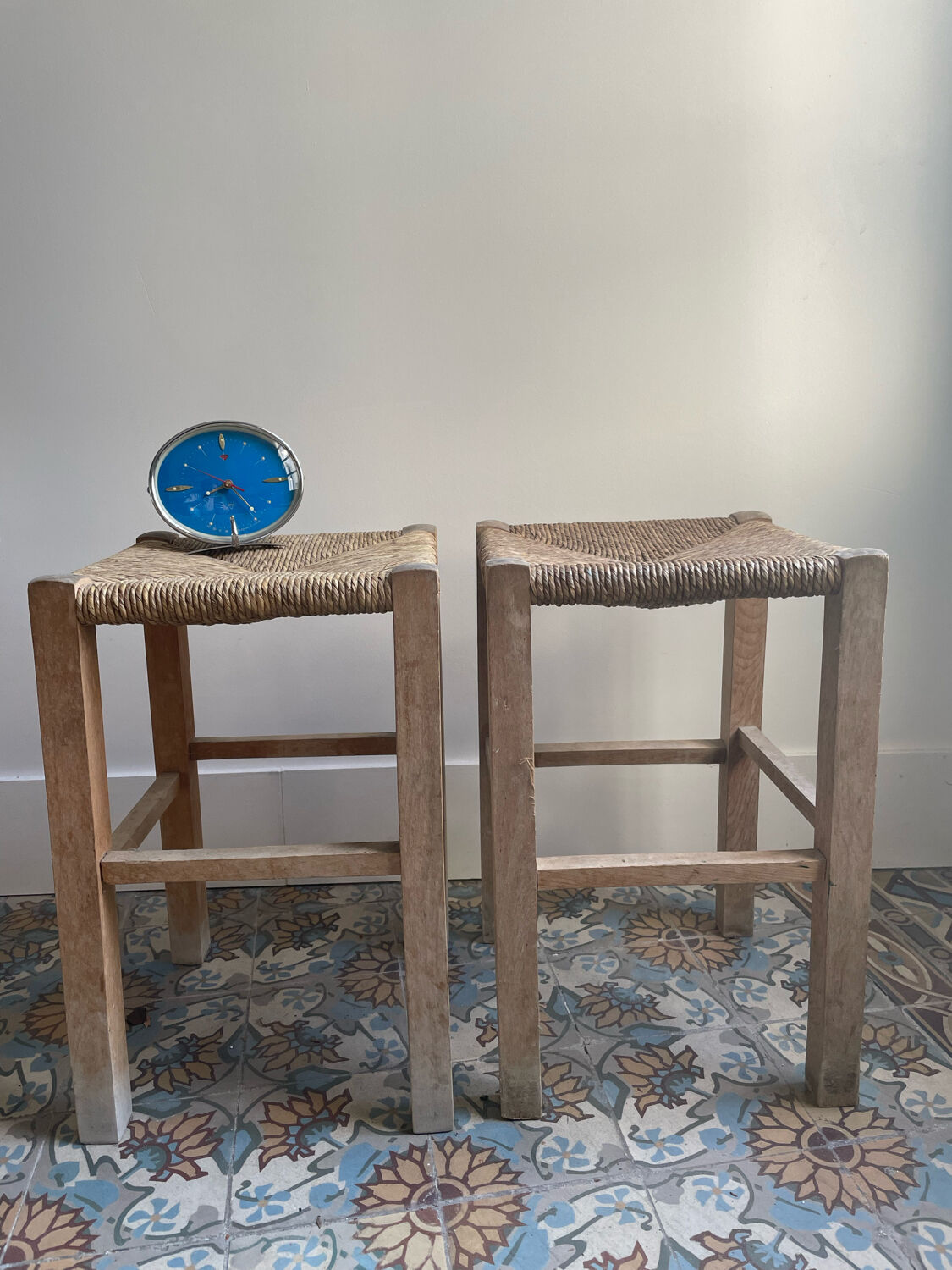 Duo mulched stools