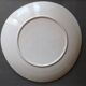 Assiette en céramique craquelée - Motif coq - Années 1960